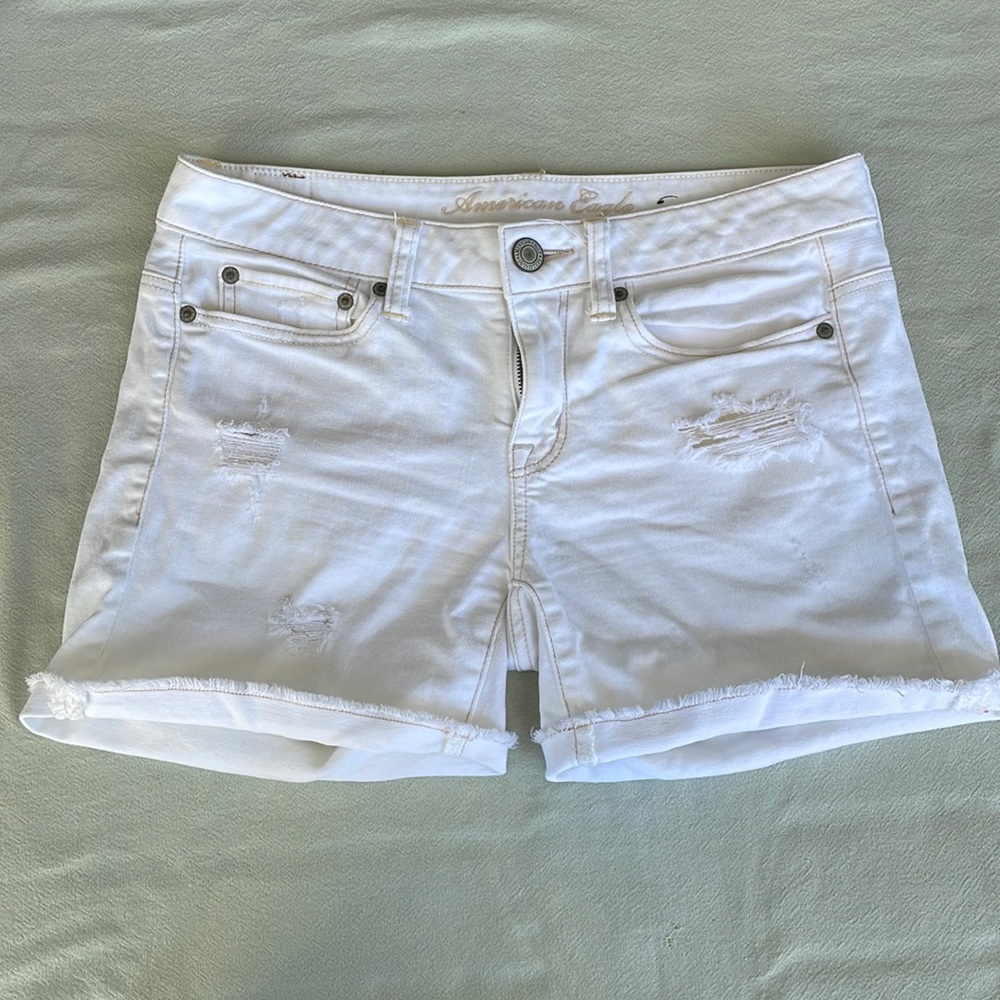 Short stretch american eagle outfitters great short white